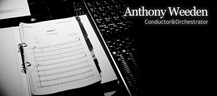 Anthony Weeden - Conductor and Orchestrator